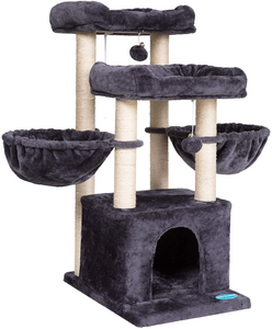 medium sized cat tree