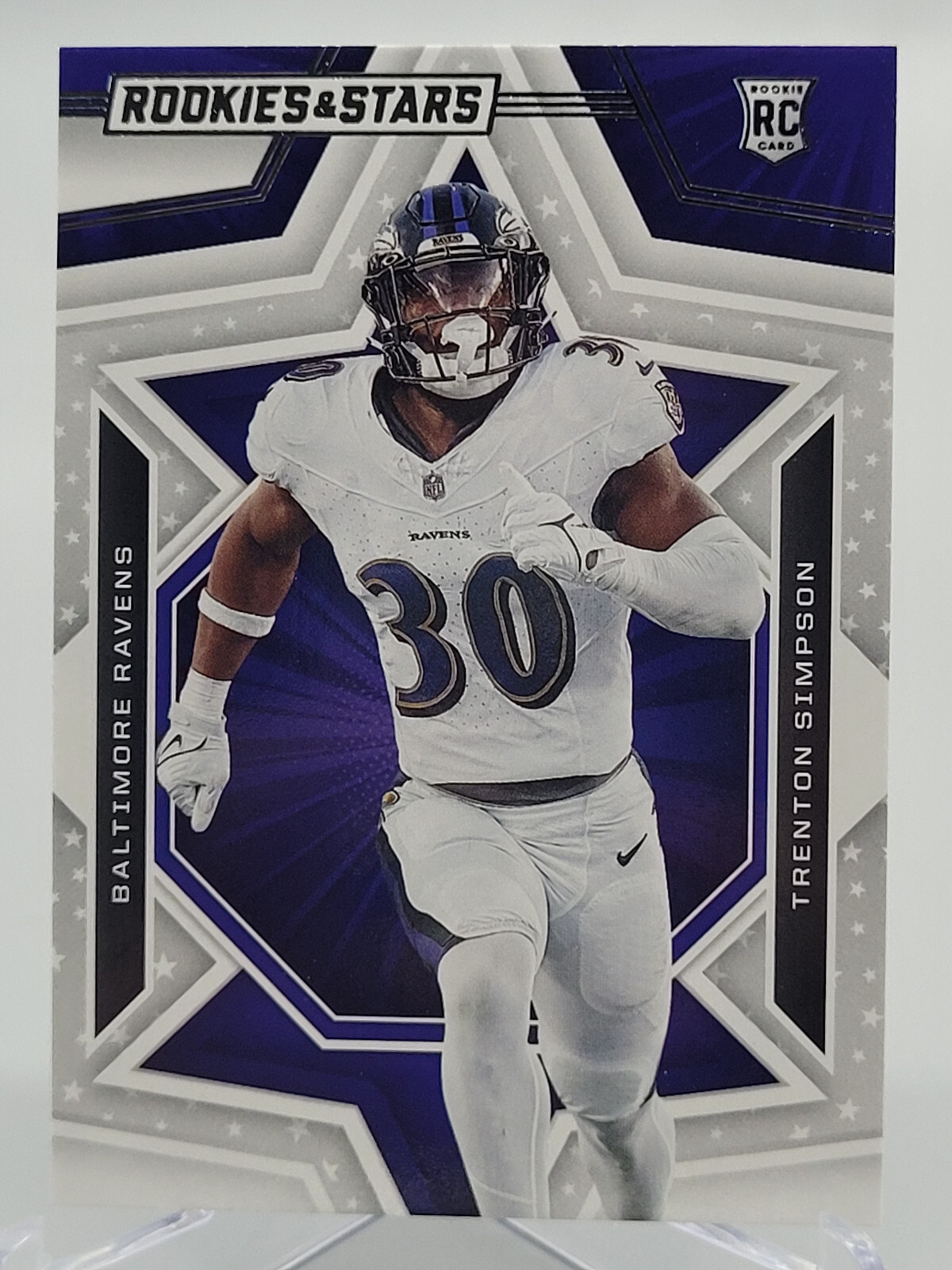 Trenton Simpson Panini Rookies & Stars #187 Base