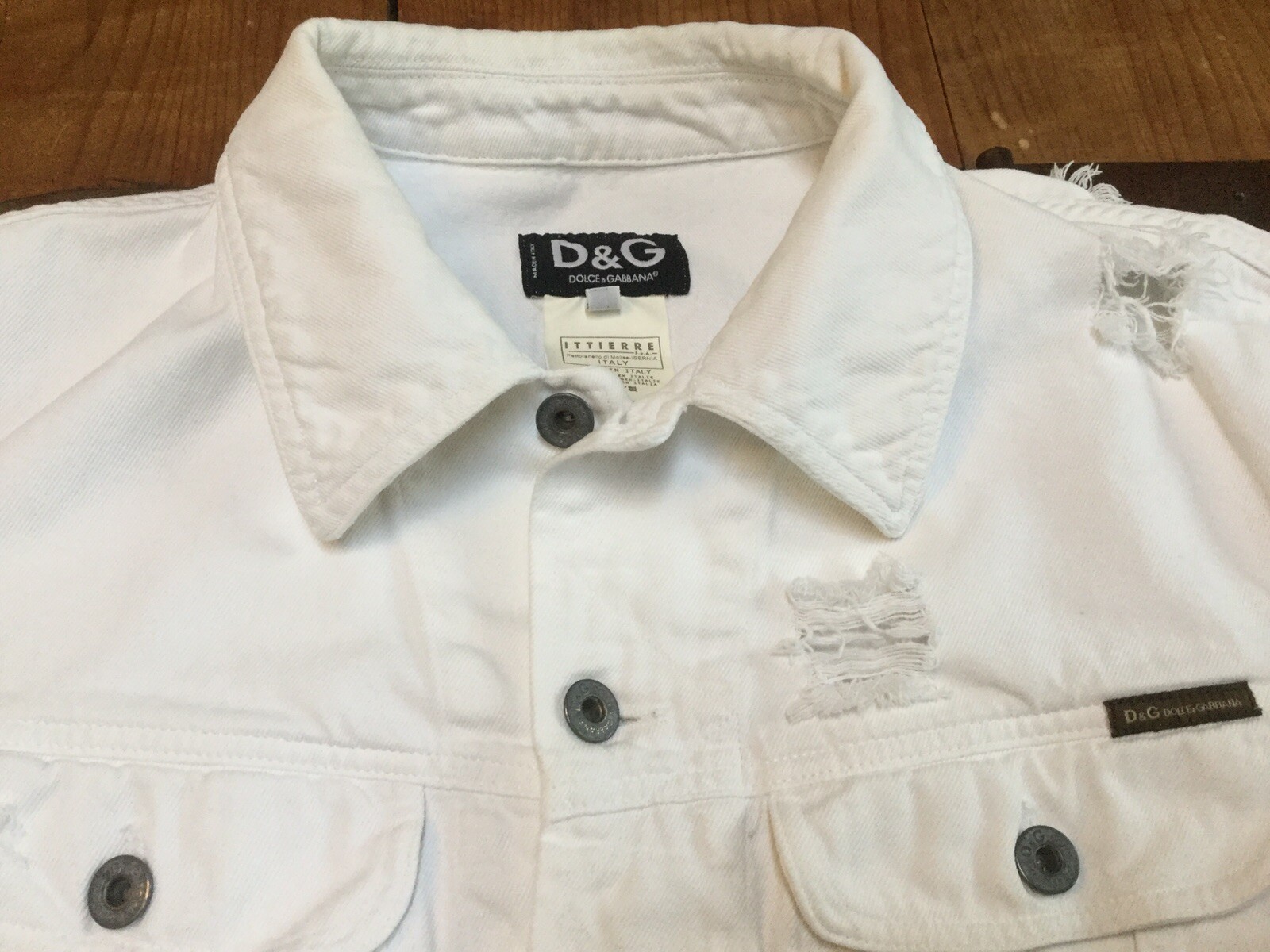 Купить Dolce Gabbana Distressed White 
