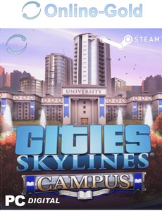 Cities Skylines Campus Dlc Steam Pc Codigo De Descarga Digital Es Ue Addon Ebay