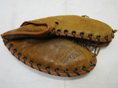 old baseball mit