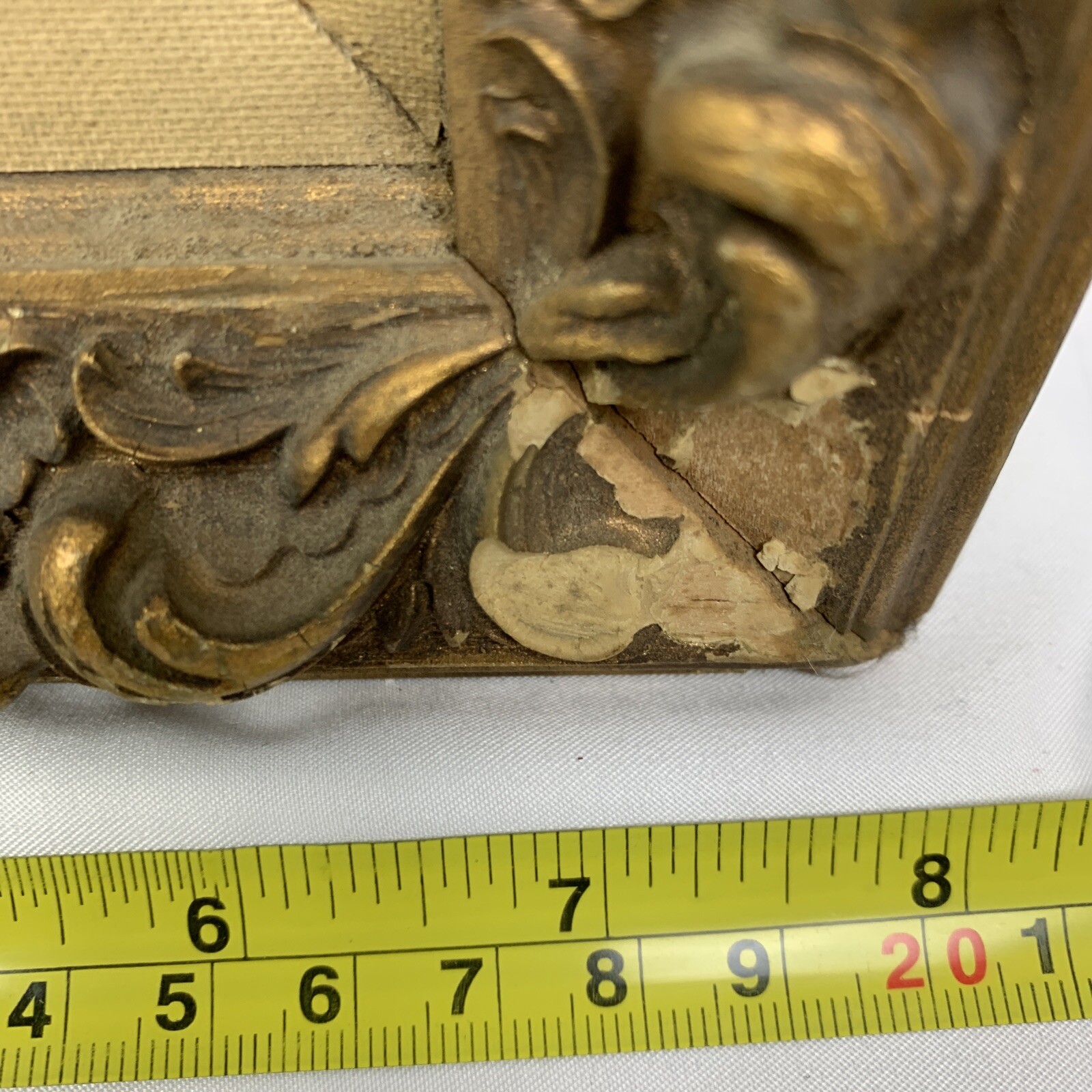 Large MID CENTURY Painting Litho Chrysanthemums Margot Vintage Modern