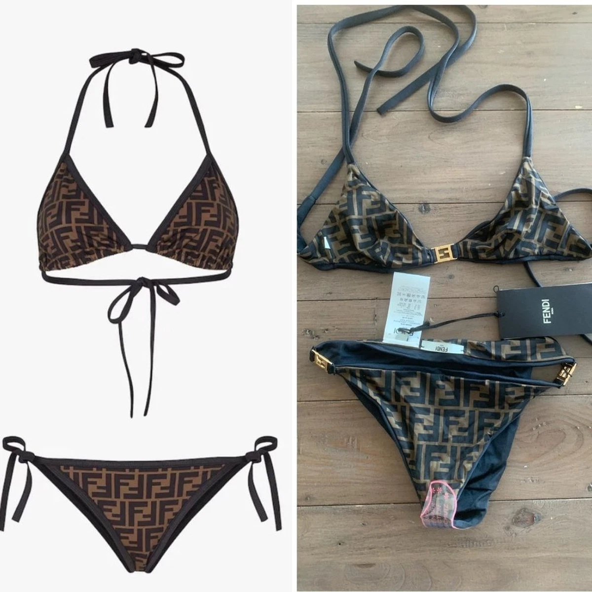 Fendi Bikinis for Women for sale | eBay