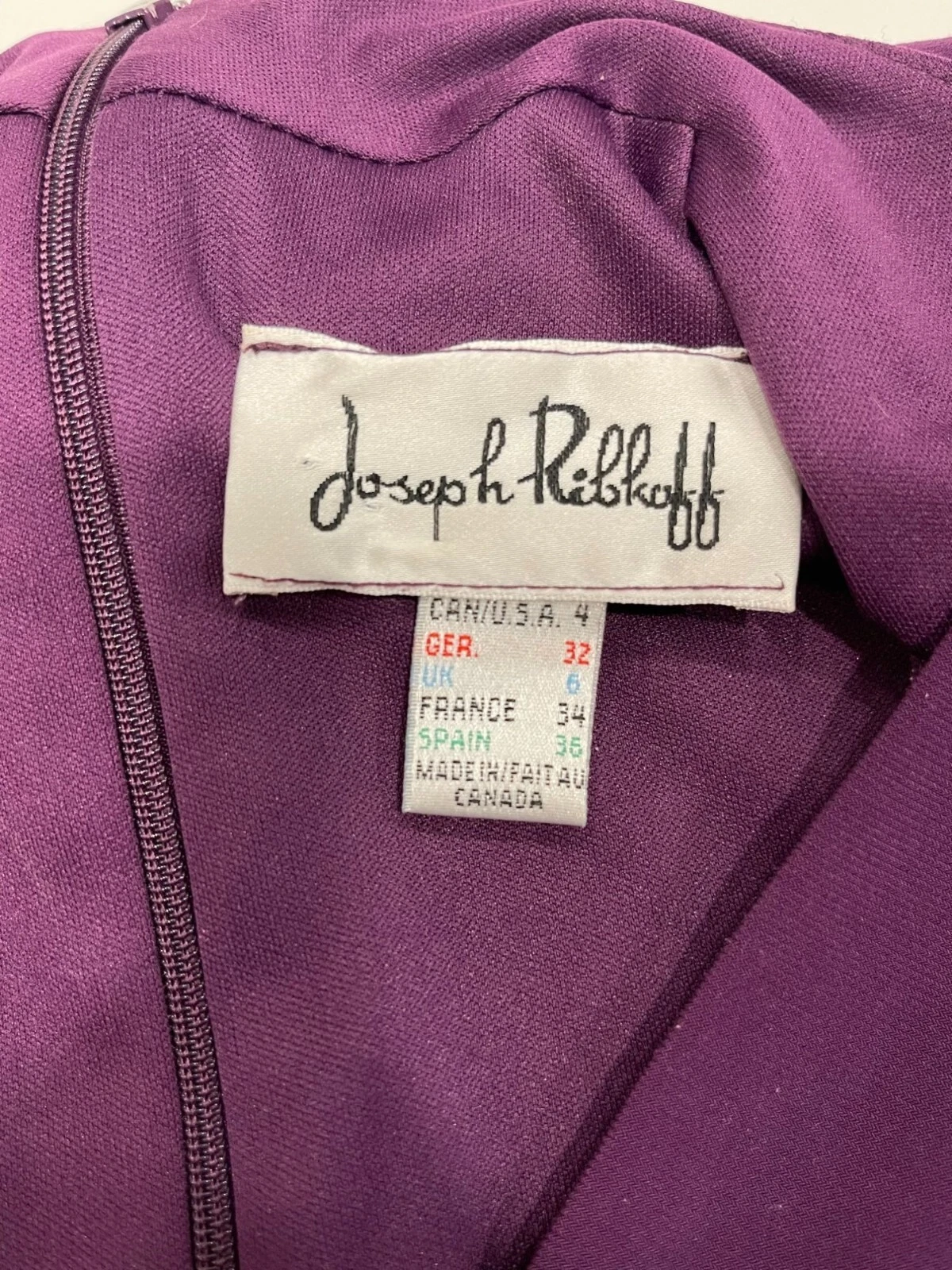 VETEMENTS Abito tubino midi donna Joseph Ribkoff 4 ruches maniche corte elasticizzato elegante