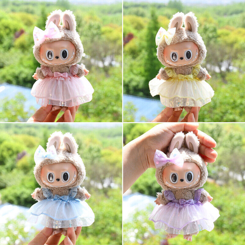 POP MART LABUBU The Monsters Plush Doll Lemon Dress Hair POP MART LABUBU The Monsters Plush Doll Lemon Dress Hair