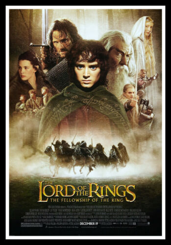 The Lord Of The Rings - Fellowship Movie Poster Print & Unframed Canvas Prints - Picture 1 of 2