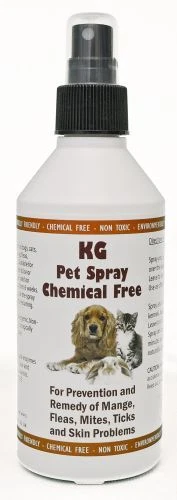 KG Pet Spray Treatment for Mange Fleas Mites Itchy Skin