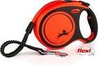 Flexi Xtreme Tape Orange & Black Large 8m Retractable Dog Leash/Lead for Dogs up