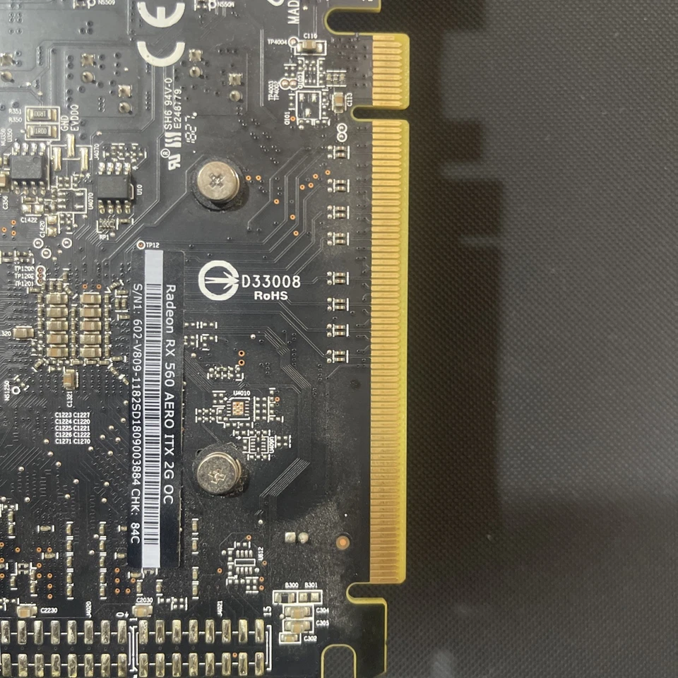 MSI Radeon RX 560 AERO ITX 2G OC Graphics Card - Image 3 of 4