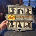 Vintage Stroh's Beer Sign  - HEADQUARTERS  for all good sports