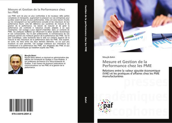 Moujib Bahri | Mesure Et Gestion De La Performance Chez Les PME | Taschenbuch-image