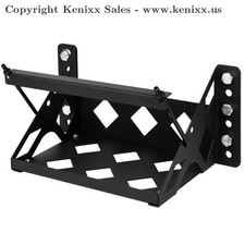 Metal Steel Battery Mounting Trays Bracket, Bolt-in Battery Tray, Tray Fits Up