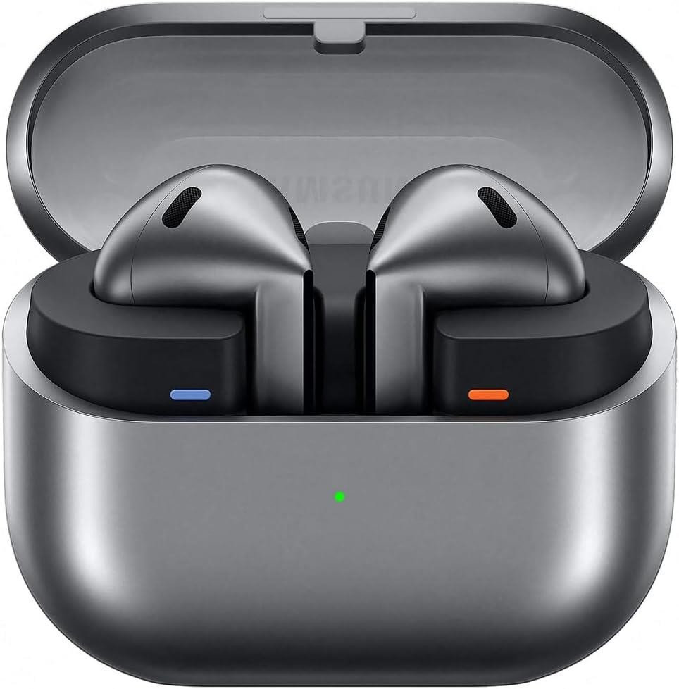 Samsung Galaxy Buds3 R530 Wireless Earbuds Noise Cancelling Silver New