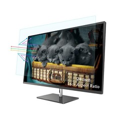 24 Inch Anti Blue Light Screen Protector For Universal 24" 16:9 Standard/Curv...