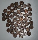 1941-D Lincoln Wheat Cent  Roll (50) ~ EF-AU RL110