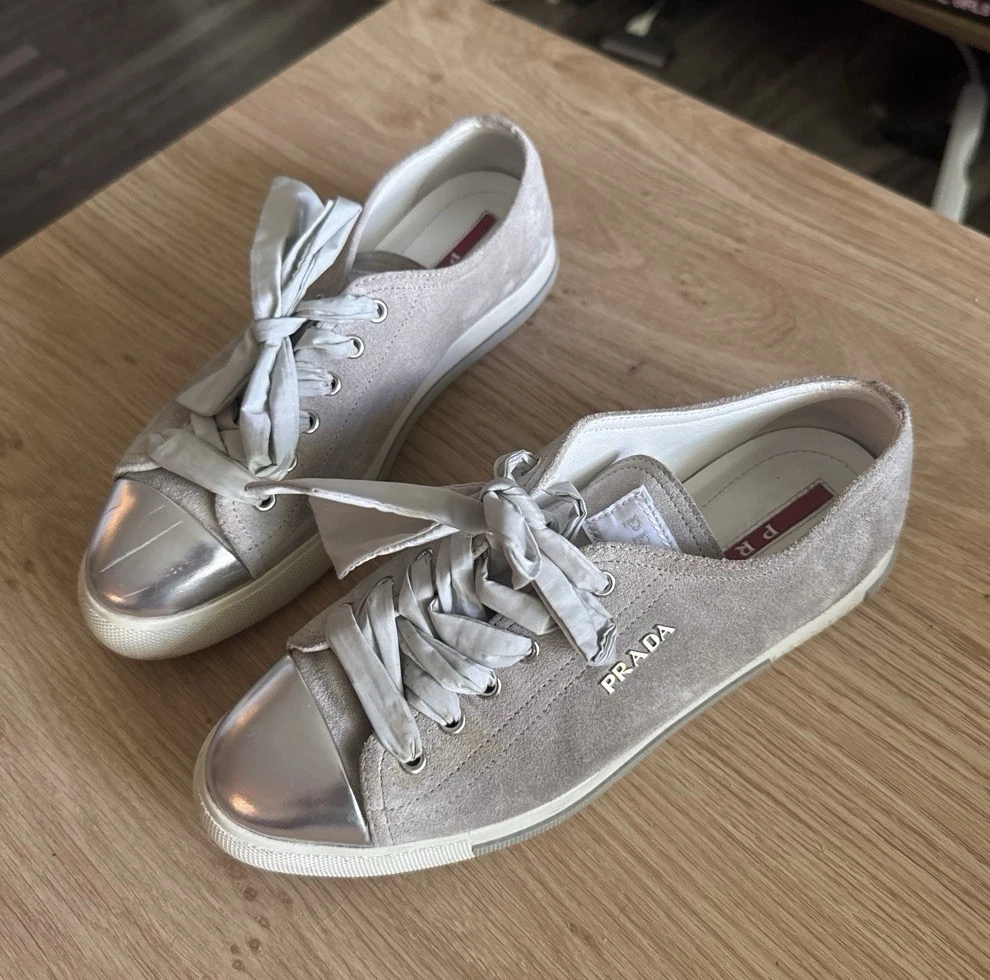 PRADA Silver Shoes for Women for sale | eBay