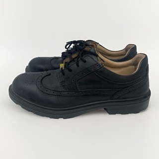 ELTEN Officer ESD S2 Sicherheitsschuhe Gr. 44 Schwarz Arbeitsschuhe Leder