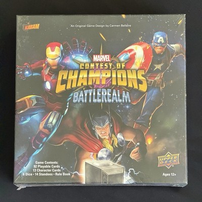 2018 Upper Deck Marvel Contest of Champions Battlerealm Card Game NEW SEALED