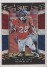 2018 Panini Select Concourse Tri-Color Prizm 150/199 Royce Freeman #80 fm0