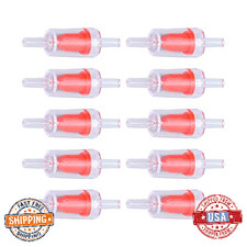 10 Pcs 4mm PP One Way Check Valve for Fish Tank Water Air Pump Aqua - Stop Backf