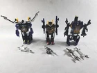 1985 Transformers Takara G1 Insecticons Kickback Shrapnel Bombshell READ