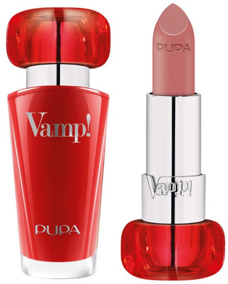 PUPA VAMP LIPSTICK EXTREME COLOR VOLUMIZING TREATMENT - 102 NUDE ROSES
