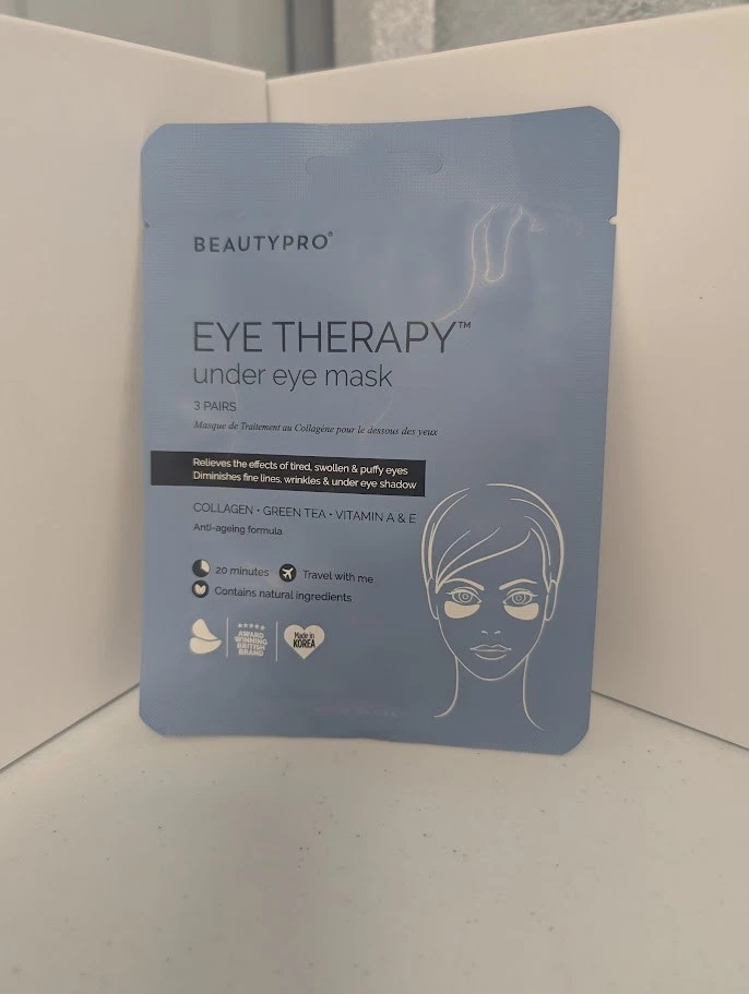BeautyPro Eye Therapy Under Eye Mask 3 Pairs, New Sealed