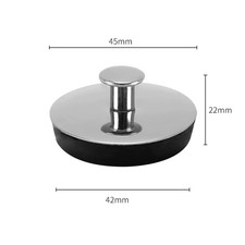Stainless Steel Bath Sink Plug Stopper S/M/L Fit Basin Kitchen Bathroom Drain