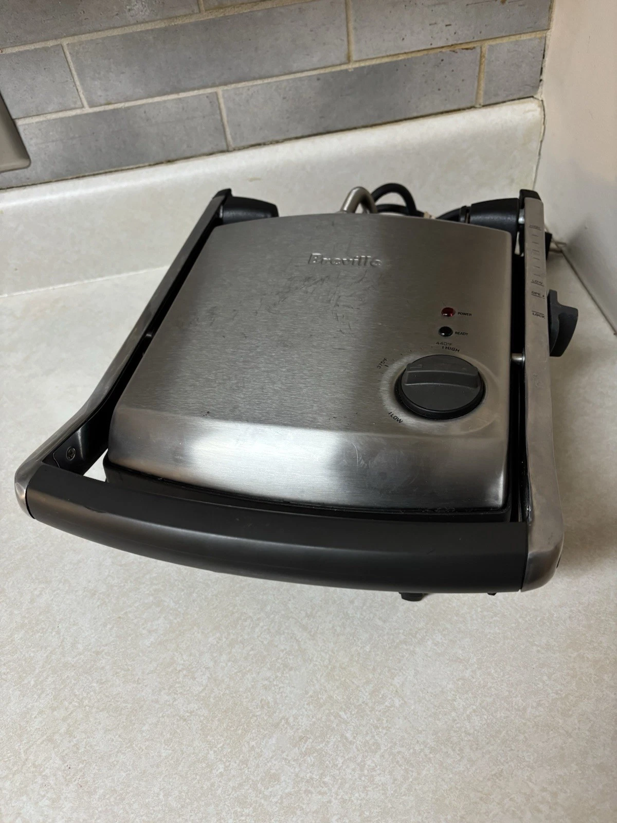 Breville Panini Press & Sandwich Grill BGR200XL Stainless Steel Non Stick Tested