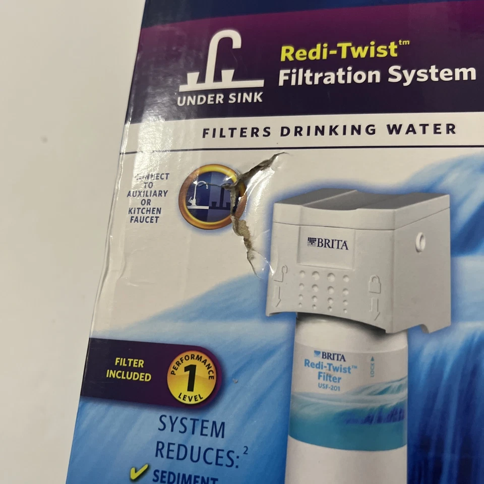 BRITA Redi-Twist Under Sink Drinking Water Filtration System Model USS-301 - NEW - Image 2 of 4