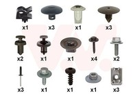 VAN Wezel 1506796 BEF.-SATZ Kotfluegel Dacia FüR Dacia