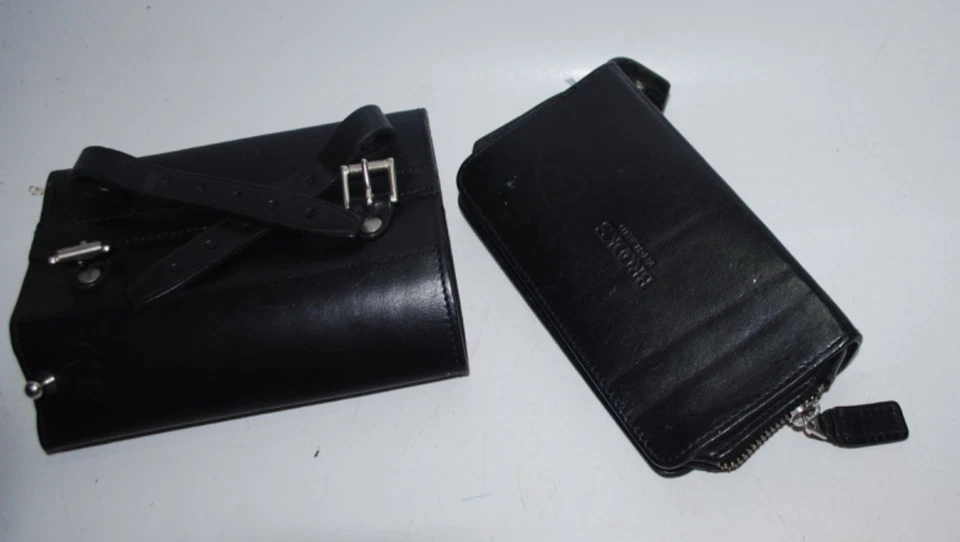 Bolso de sillín de cuero Brooks England - negro - Randonneur / bicicleta de turismo Foto 3 de 3