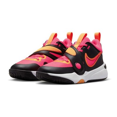Nike DV8996-001 Team Hustle D 11 (GS) Herren Black/HOT Punch EU 39
