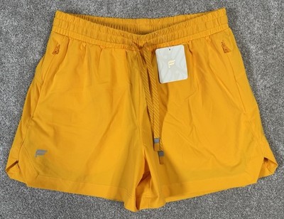 Fabletics Women's Shorts-Size XS-The One Short 3''-Afternoon Sun-NWT! Yellow