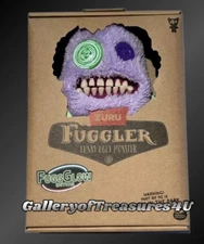 Fuggler FuggGlow Sasquoosh Purple 9" Plush Glow in the Dark Funny Ugly Monster