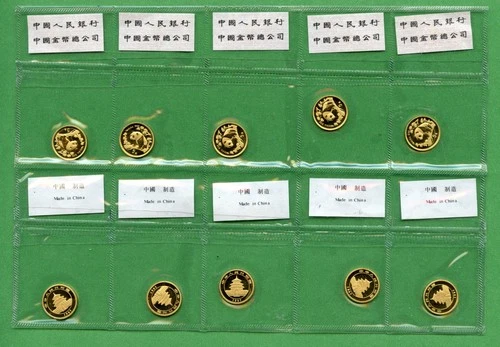 1997 Chinese Gold Panda 1/20 oz — photo from the most recent tracked eBay sale