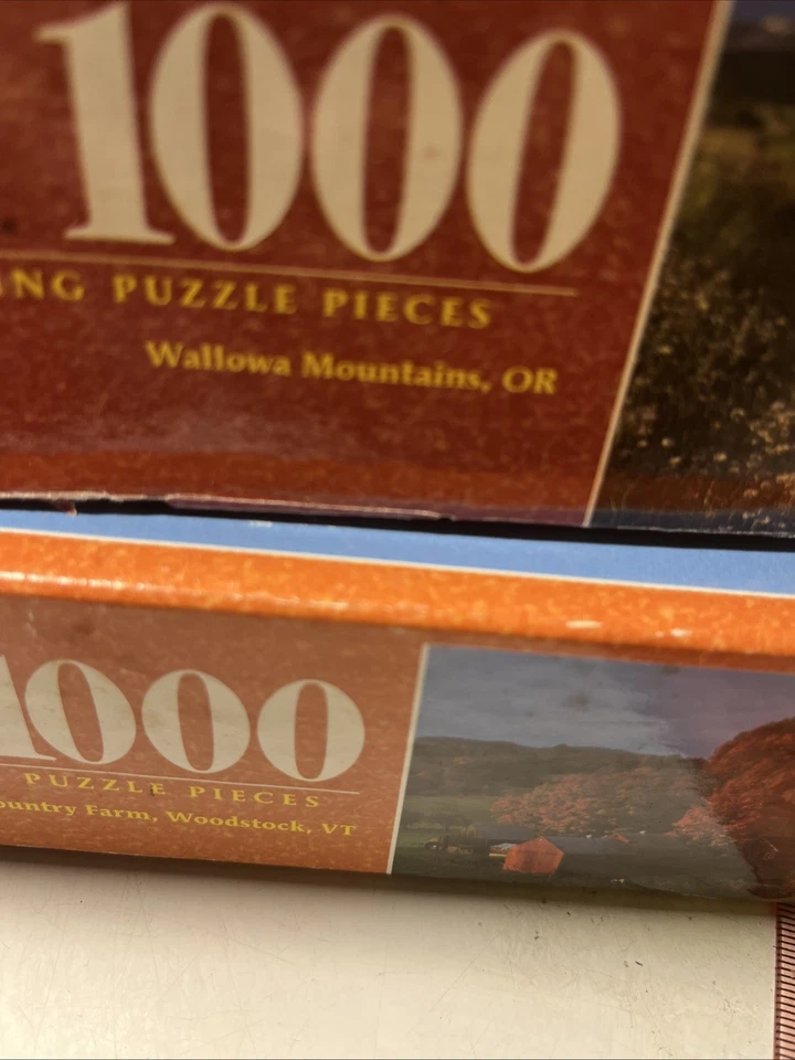 Big Ben 1000 Pc Country Farm And Wallowa Mountains Complete - Image 4 of 4