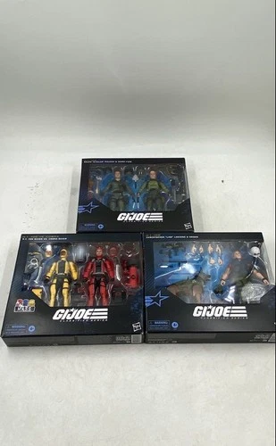 Hasbro Multicolor G.I. Joe Classified Series Action Figures Lot Of 3