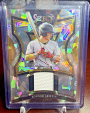 Konnor Griffin 2025 Panini Select RC Selective Swatches Patch Relic Cracked Ice