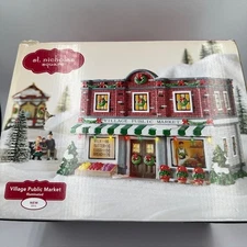 St Nicholas Square Village Illuminated Christmas VILLAGE PUBLIC MARKET 2012