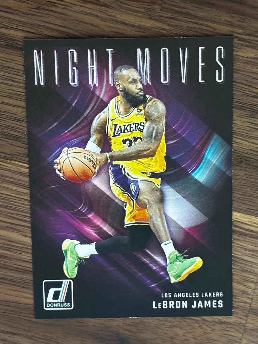 2024-25 Panini Donruss LeBron James #24 Night Moves Lakers