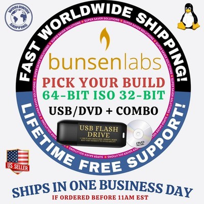 Bunsen Labs Linux OS ISO - ALL VERSIONS - 32BIT, 64BIT USB-DVD, LIVE-FULL BOOT