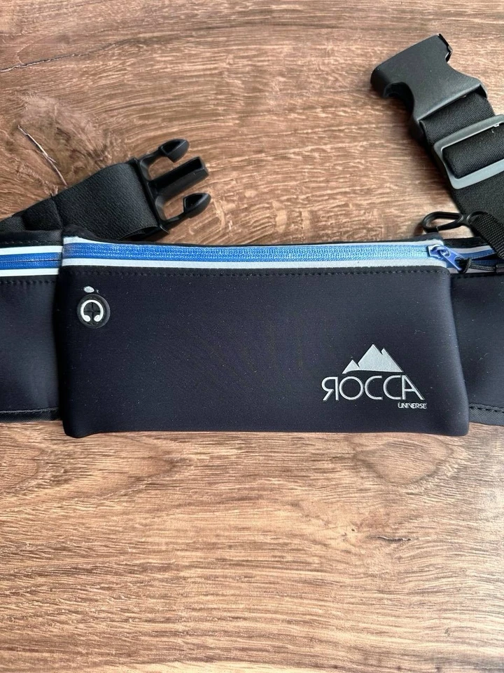 Cinturón de running ajustable negro Adidas Foto 2 de 4