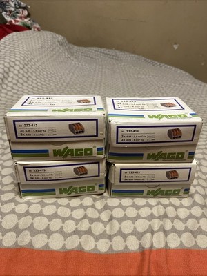 WAGO 222-413 28-12AWG Cu LEVER-NUTS 200 PC IN TOTAL