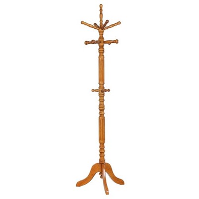 Coaster Home Furnishings Achelle Entryway 11-Hook Freestanding Coat Rack Hat Han