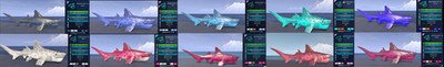 Helicoprion lvl 1 Erwachsene Klone ARK Survival Ascended ASA PVE