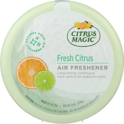 Odor Eliminator Gel in Fresh Citrus, Ideal for Bathroom & Living Spaces
