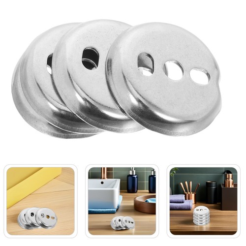 Accesorios de herrajes de baño 6 piezas suministros de repuesto para toallero - Imagen 3 de 9