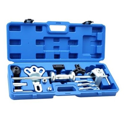  9-Way Slide Hammer Puller Set | 19pcs Polished Chrome Finish Slide Hammer