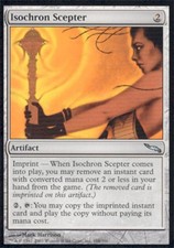 Isochron Scepter - Medium Play MTG Mirrodin